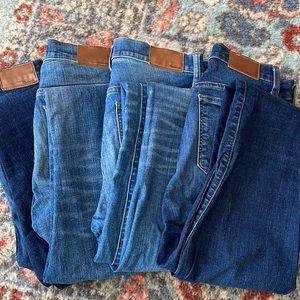 4 pairs size 28 Madewell Denim